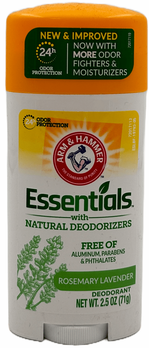 Arm & Hammer - Essentials with Natural Deodorizers - Rosemary Lavender- 2.5 OZ