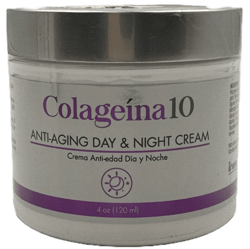 Colageina 10 Antiaging Day & Night Cream - 4 OZ