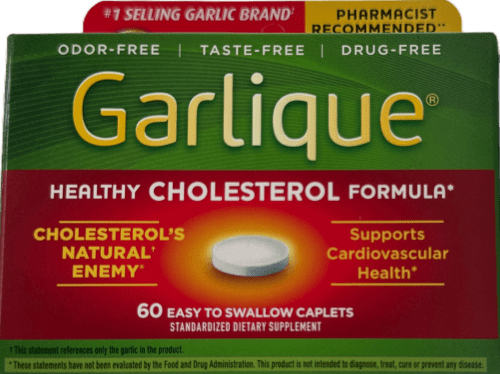 Garlique Healthy Cholesteol Formula - 60 Caplets