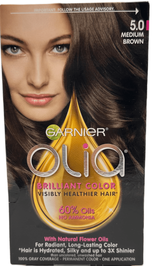 Garnier Olia Permanent Hair Color - Medium Brown 5.0