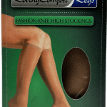 LovingComfort Legs - Fashion Knee High Stockings - X-Large - Beige